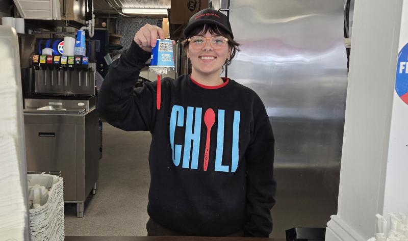Lewes Dairy Queen Manager Anna York says there are regular customers who look forward to the opening of the restaurant every year. CHRIS FLOOD PHOTOS